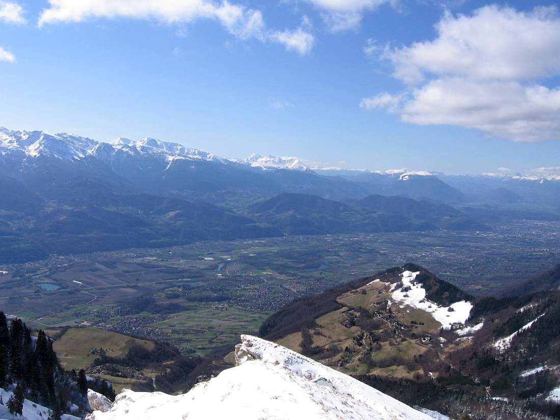 DentCrolles/Rocher Du Midi : Montée , Contraste printanier