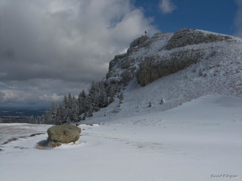 La Pierre de la Paix sous le Chasseron