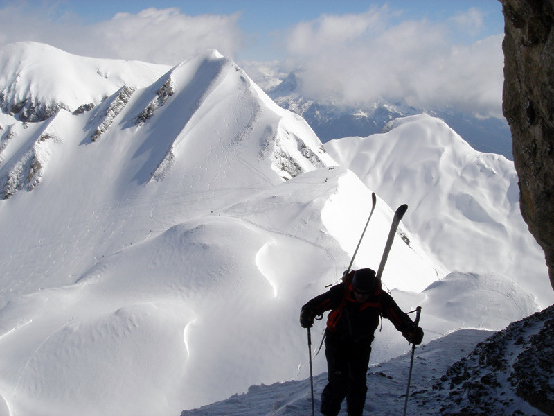 Tête Paccaly vue du Trou de la Mouche