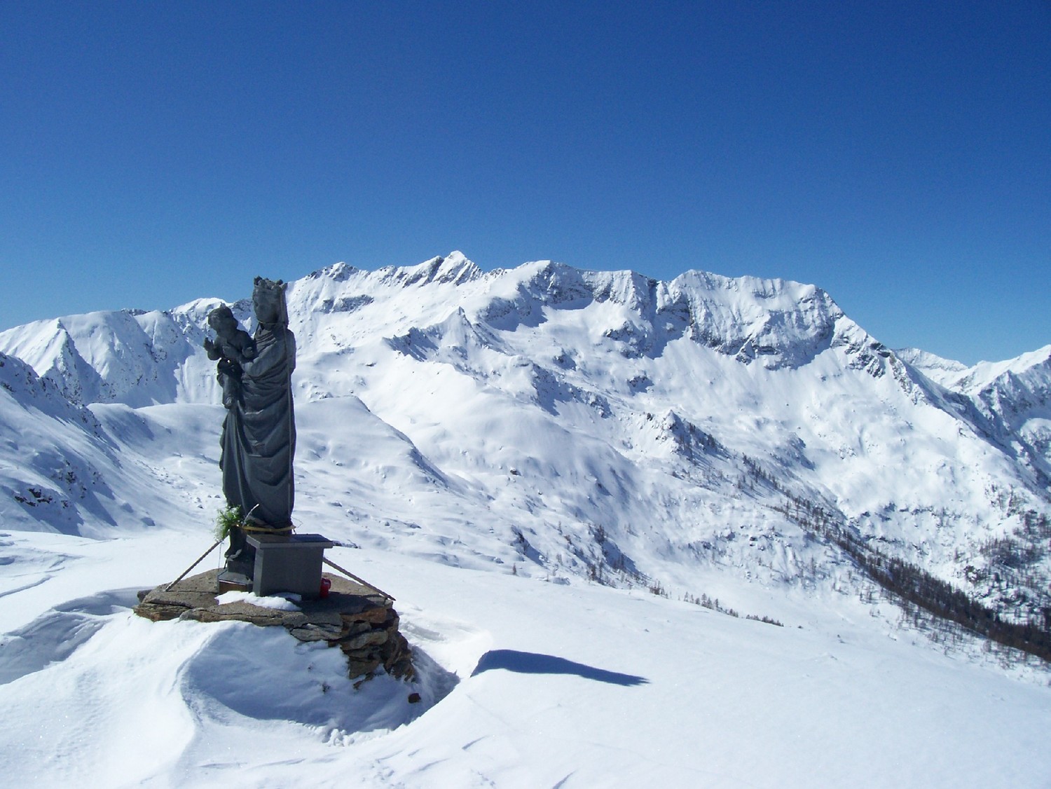 magnifica vista sul Bo biellese e punta Talamone