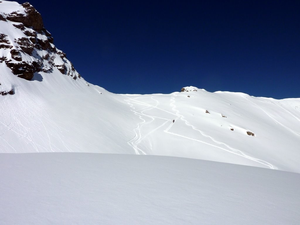 col des martinet en vue