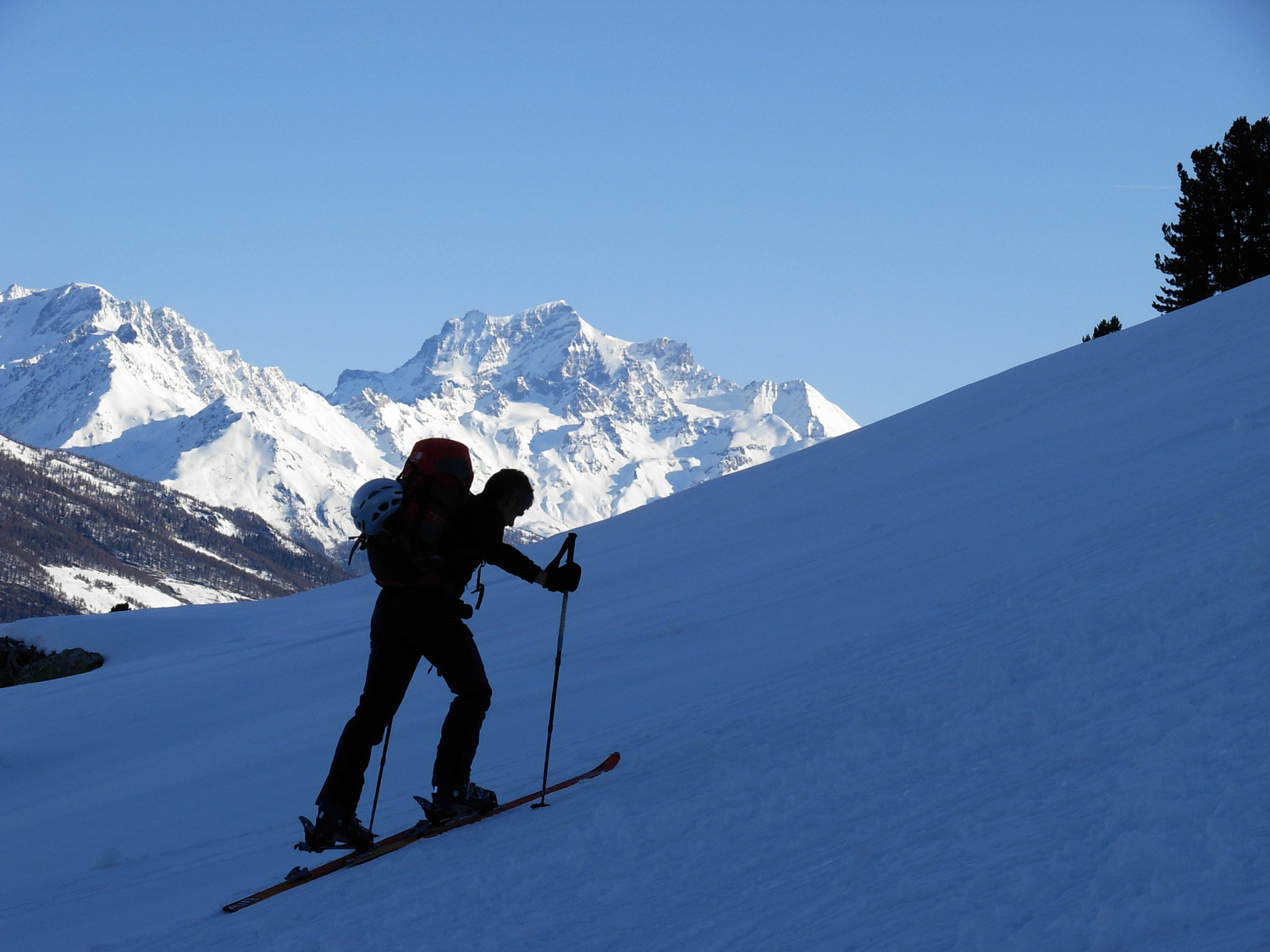 Ombra sul Grand Combin