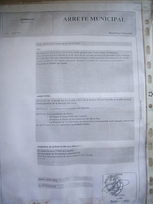Interdiction détail