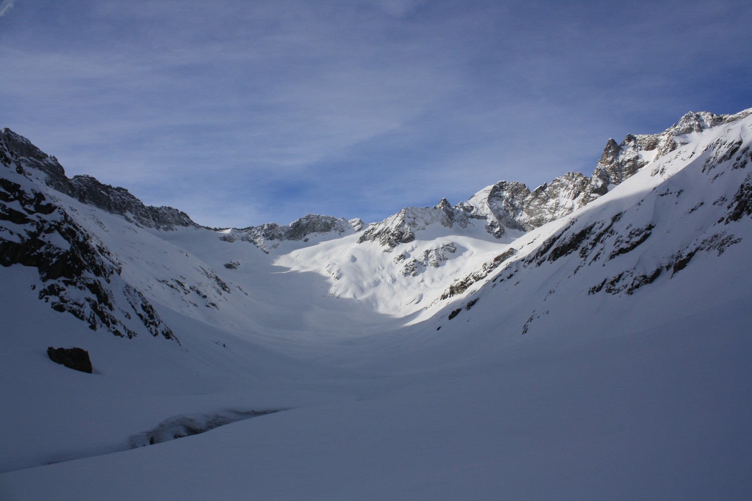 La partie supérieure du Vallon de Lanchâtra