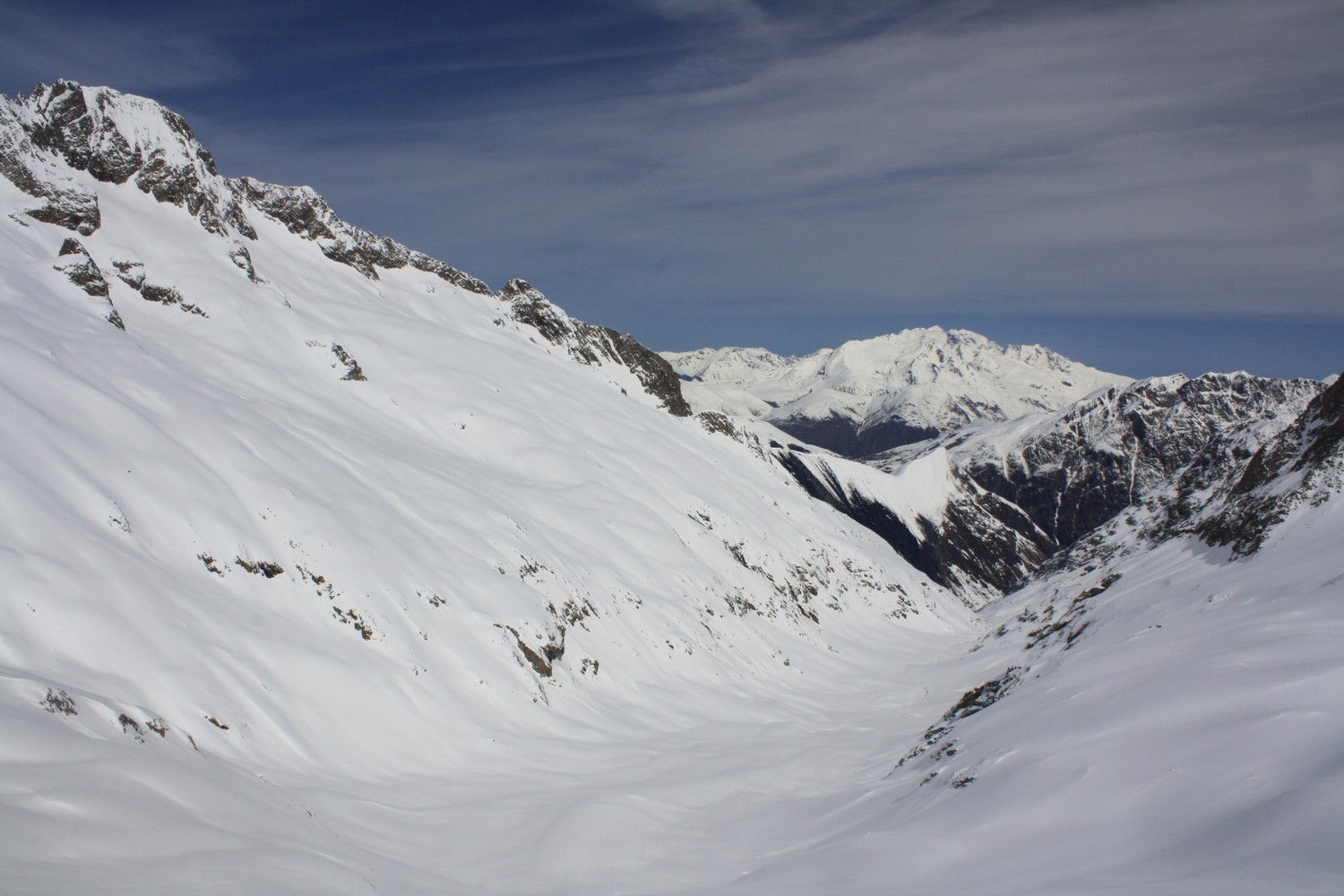 La Roche de la Muzelle et le Vallonnet, en montant