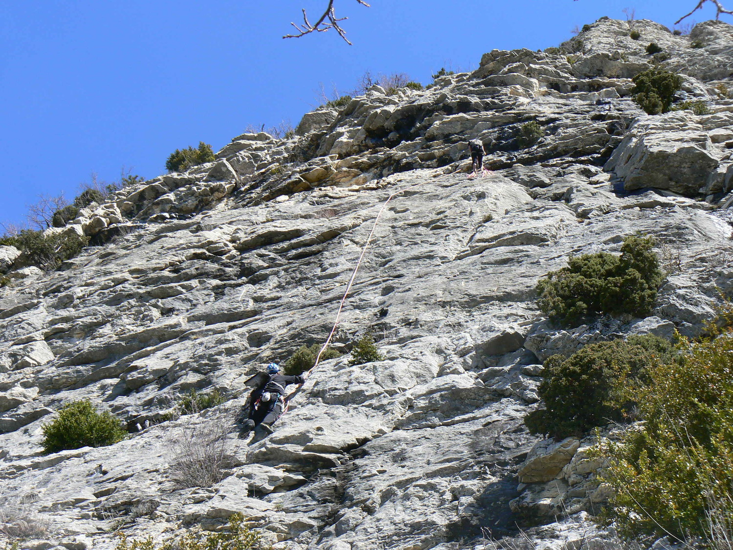 L1 à gauche de la voie mouillée (Poupoune aux Choucas)