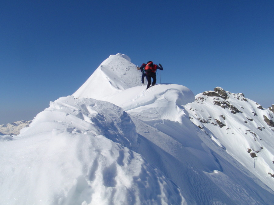 Sulla cima del Ponteranica