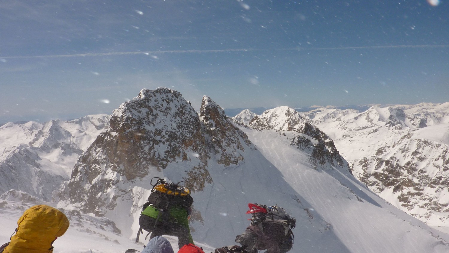 La cima centrale