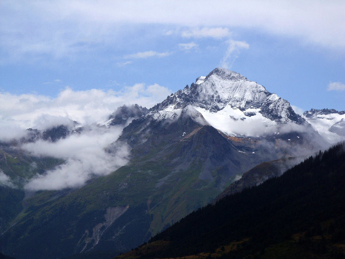 Retour dans la Maurienne, sous la Dent Parrachée
