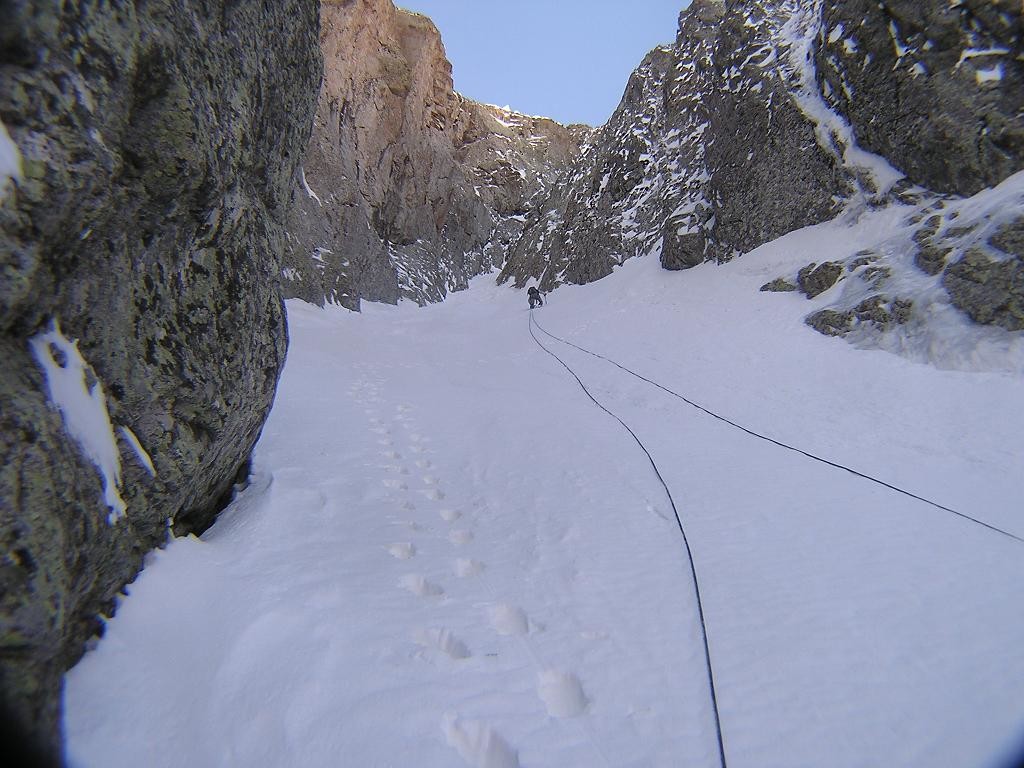 bas du couloir