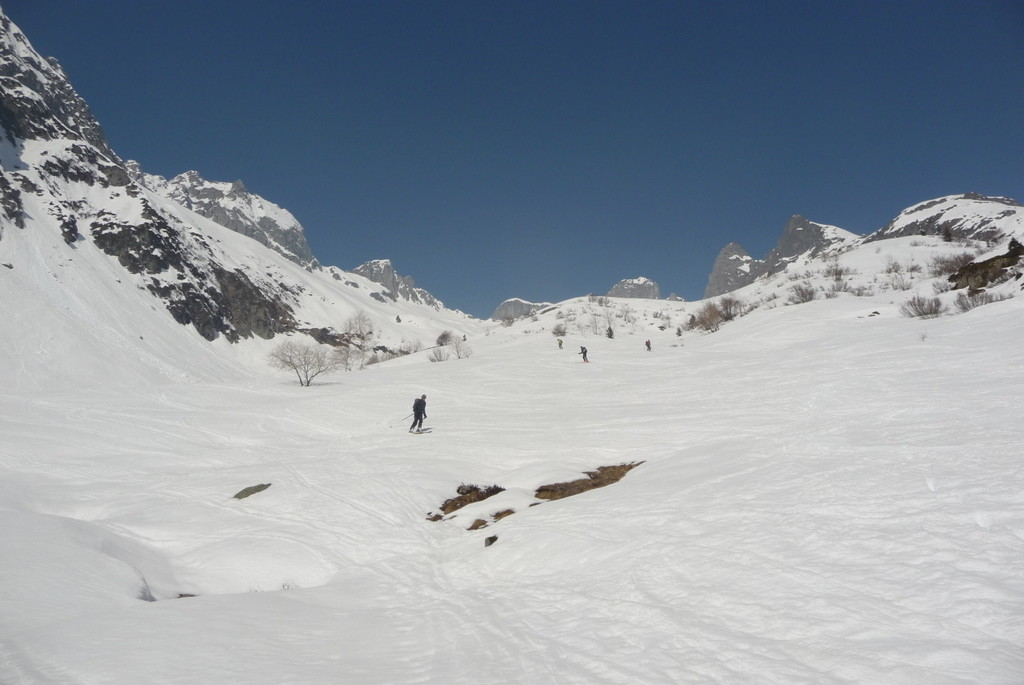Fin de la descente