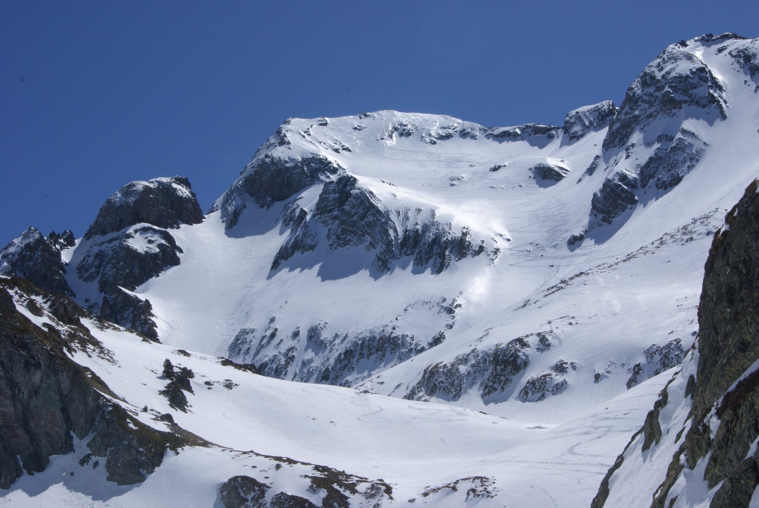 Face du Lurien après le passage de tout le monde