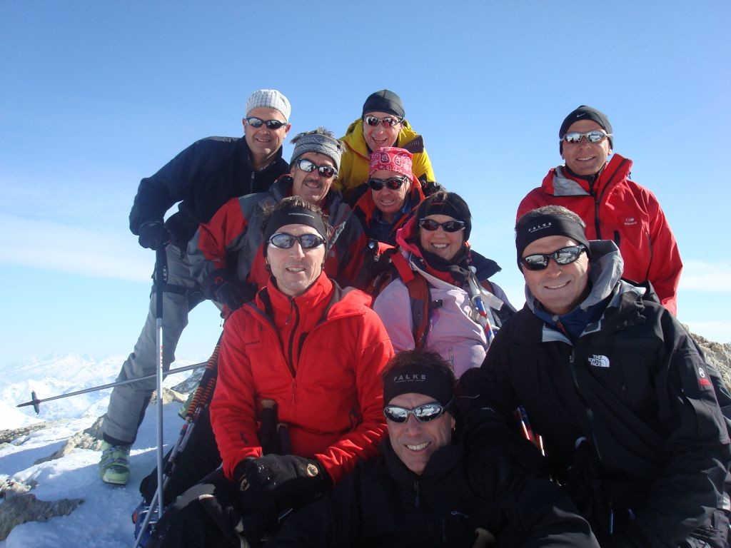 Groupe au Mt-Blanc de Cheilon