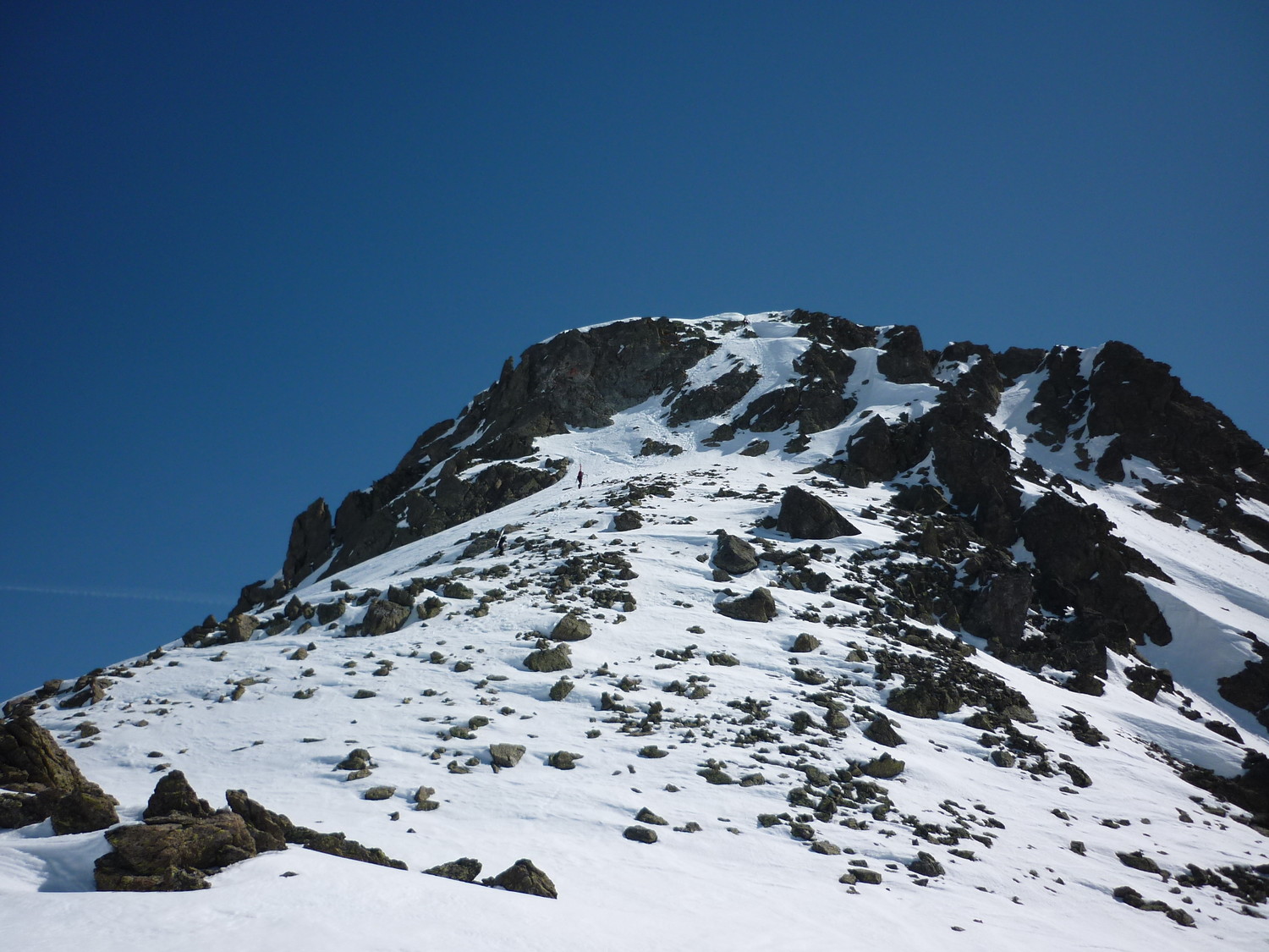 Le dernier ressaut avant le sommet