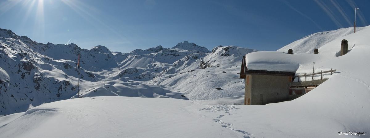 Le refuge de Saint-Laurent au dessus de Cleuson