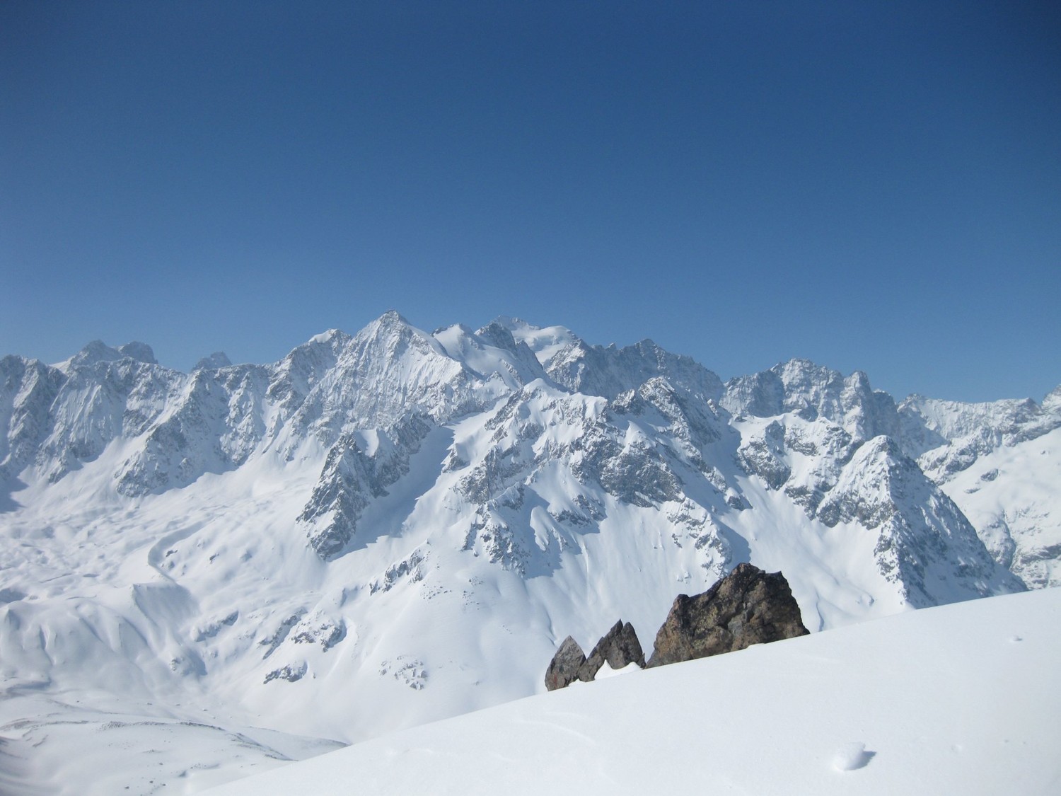vue sur les Ecrins