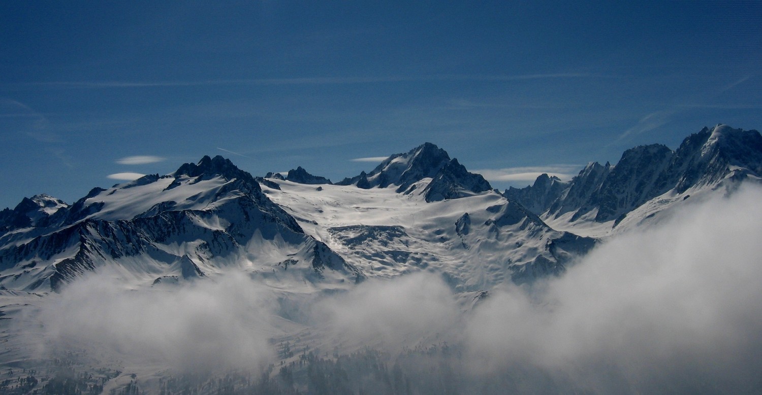 Le glacier du Tour plein cadre