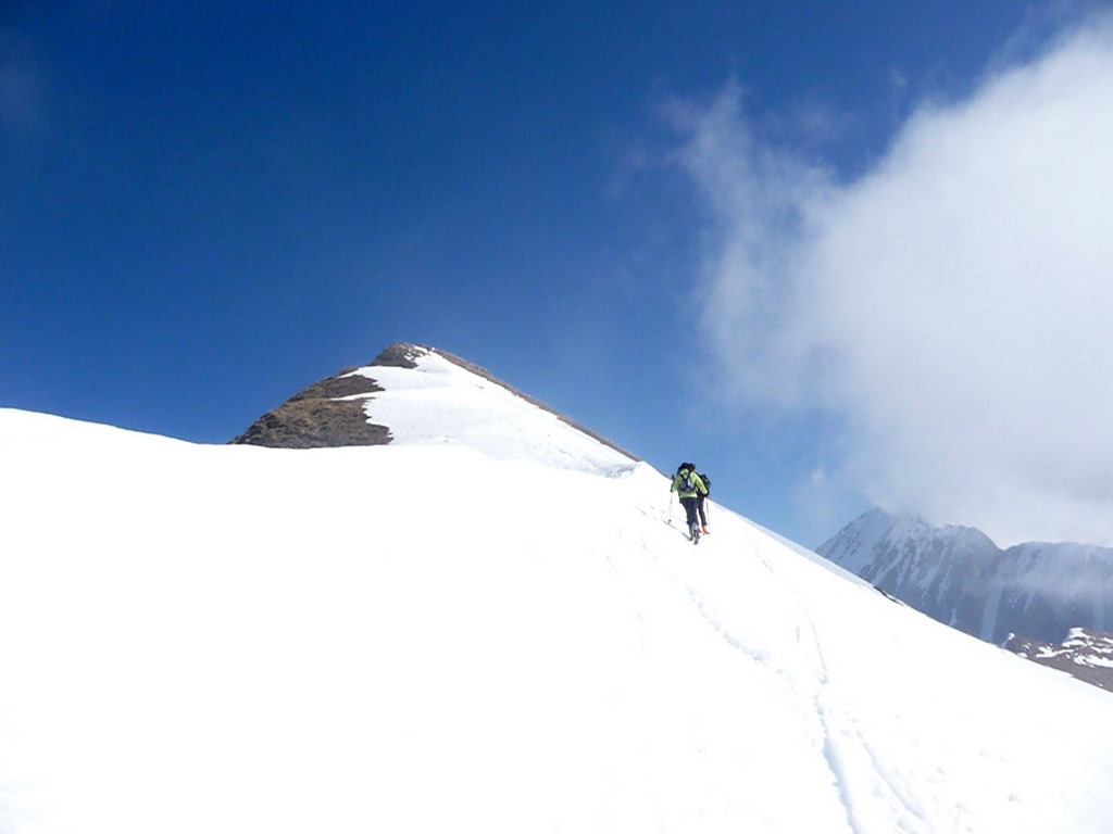 Sommet de l'aiguille verte