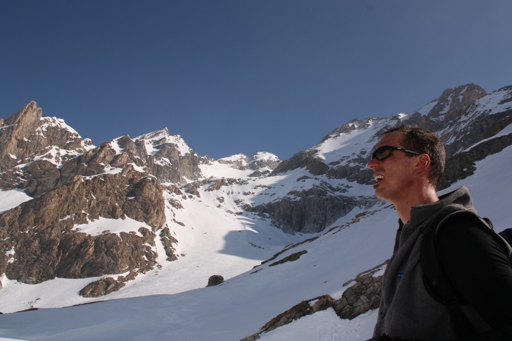 Vue de l'itinéraire à 2800 m