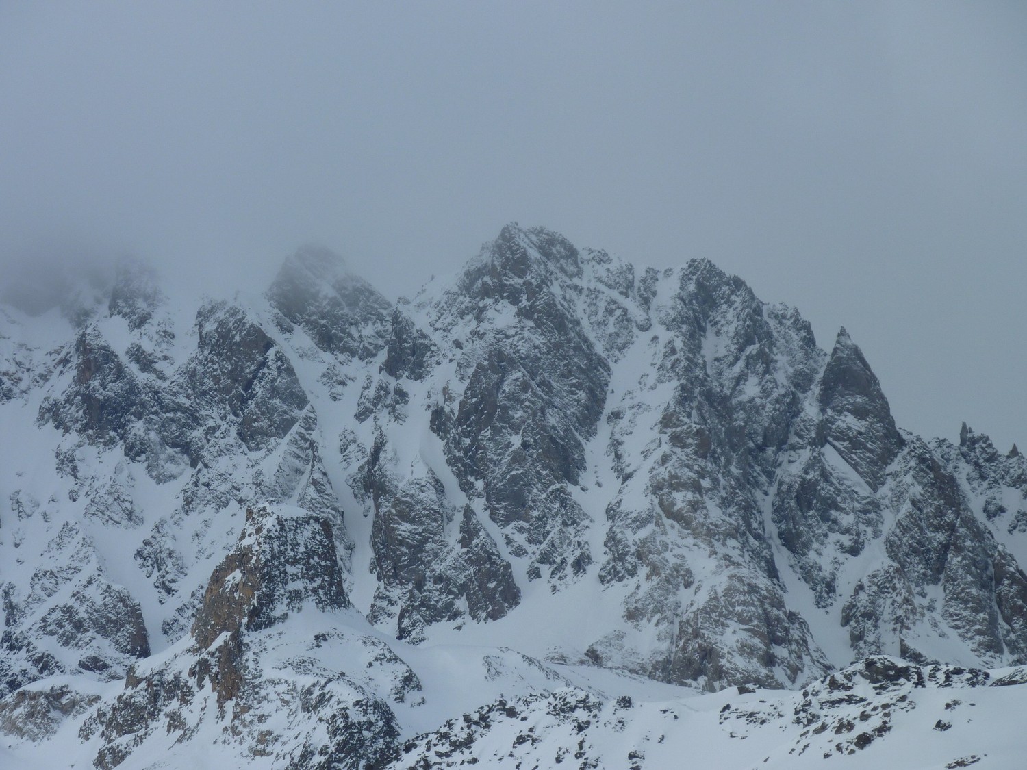 aiguille de chambeyron versant N
