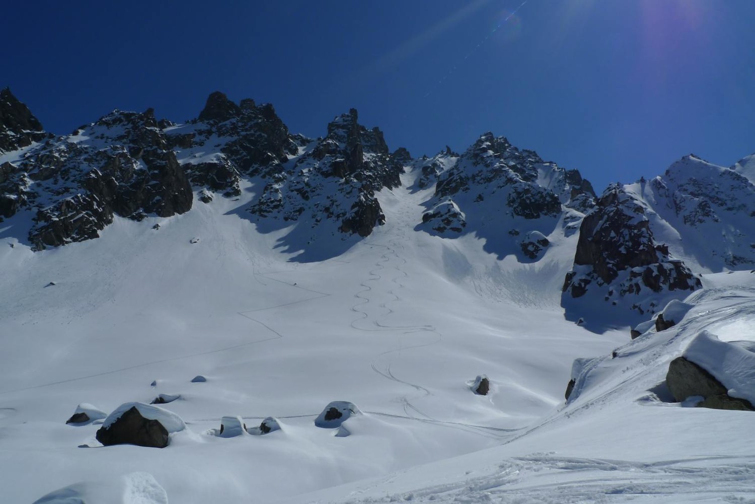 Belle descente
