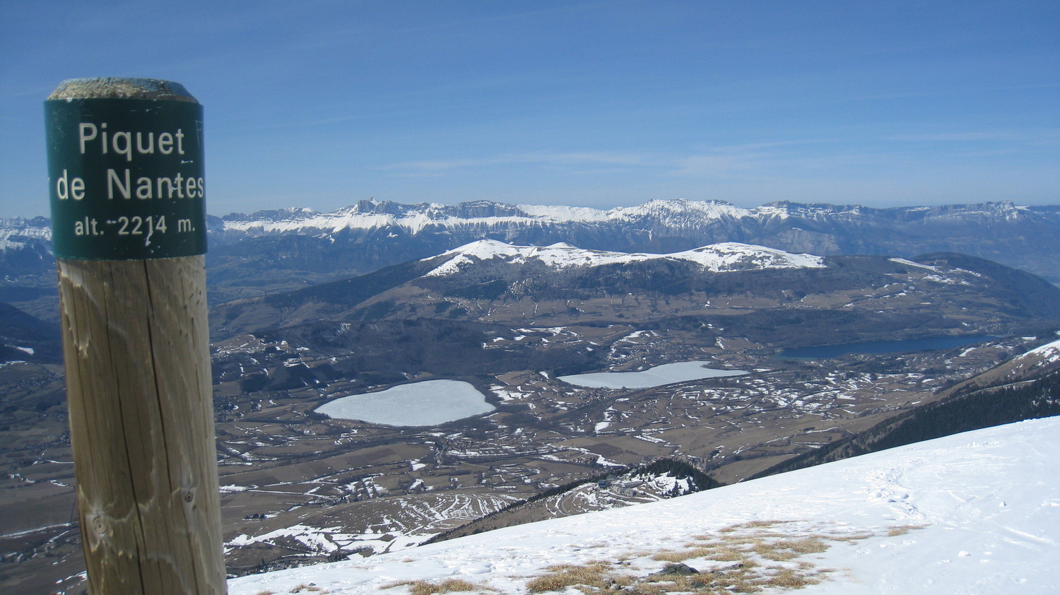 Les lacs, et le Vercors