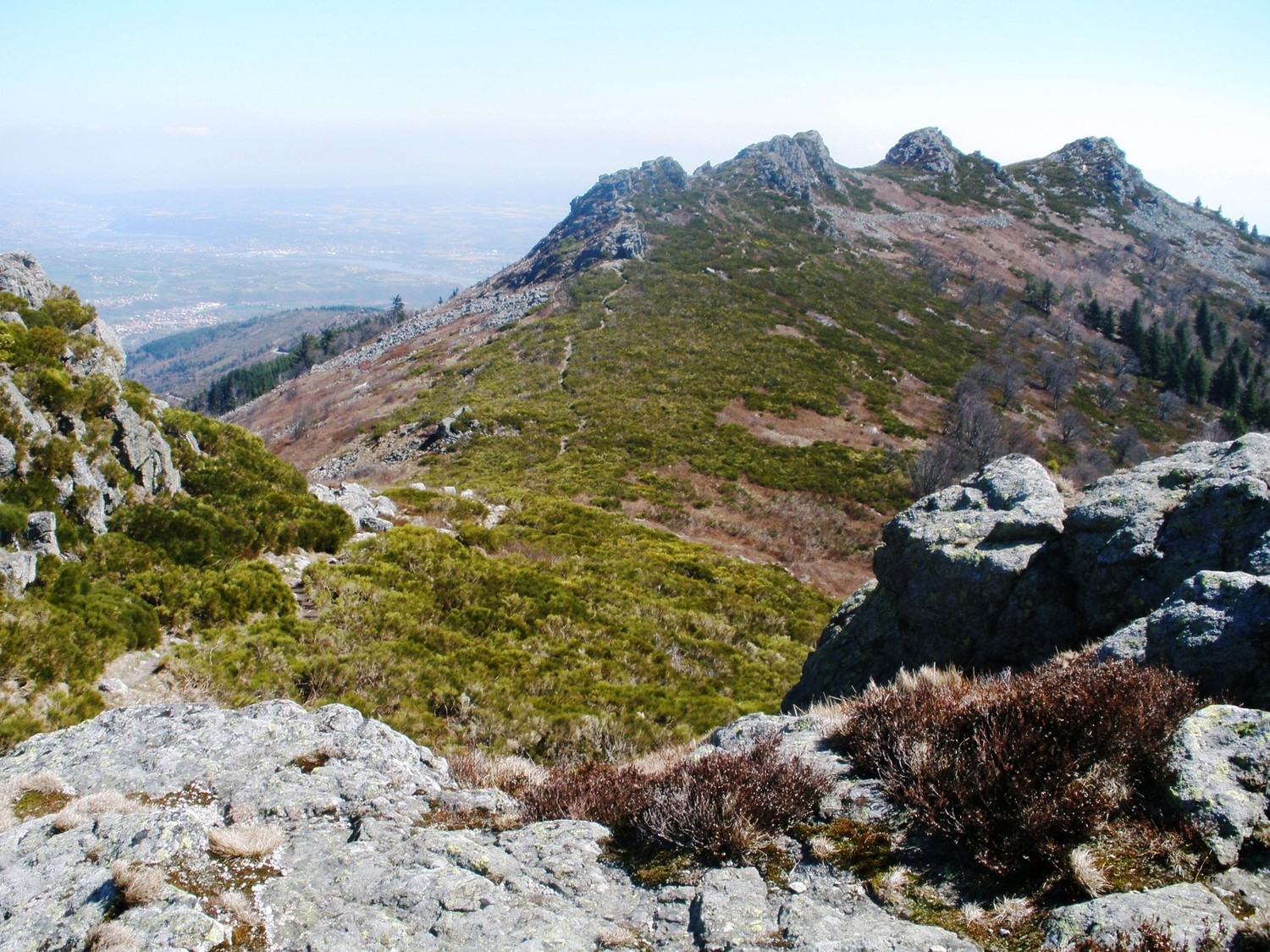 Les trois dents du Pilat