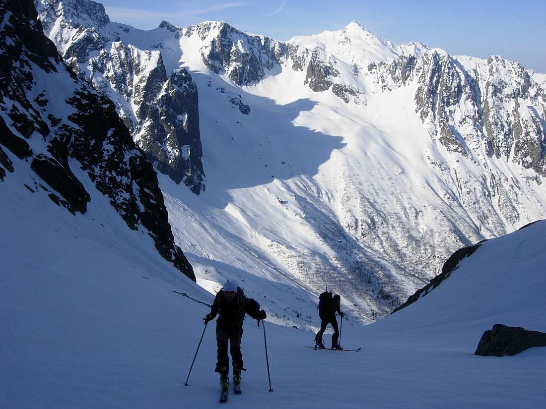 Grande Valloire Avril 2010 : au milieu de la plagne Vaumard , austérité efficacité