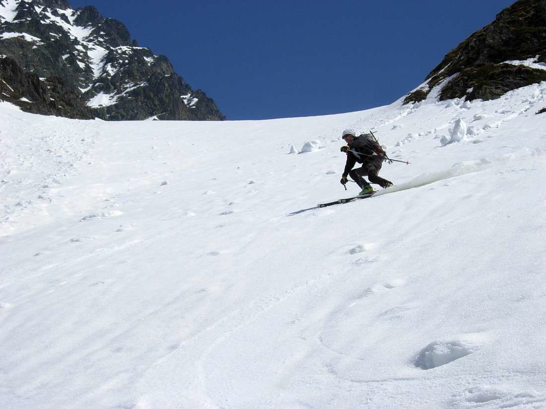 Grande Valloire Avril 2010 : une descente de 1300m de moquette extra ça ne se refuse pas !