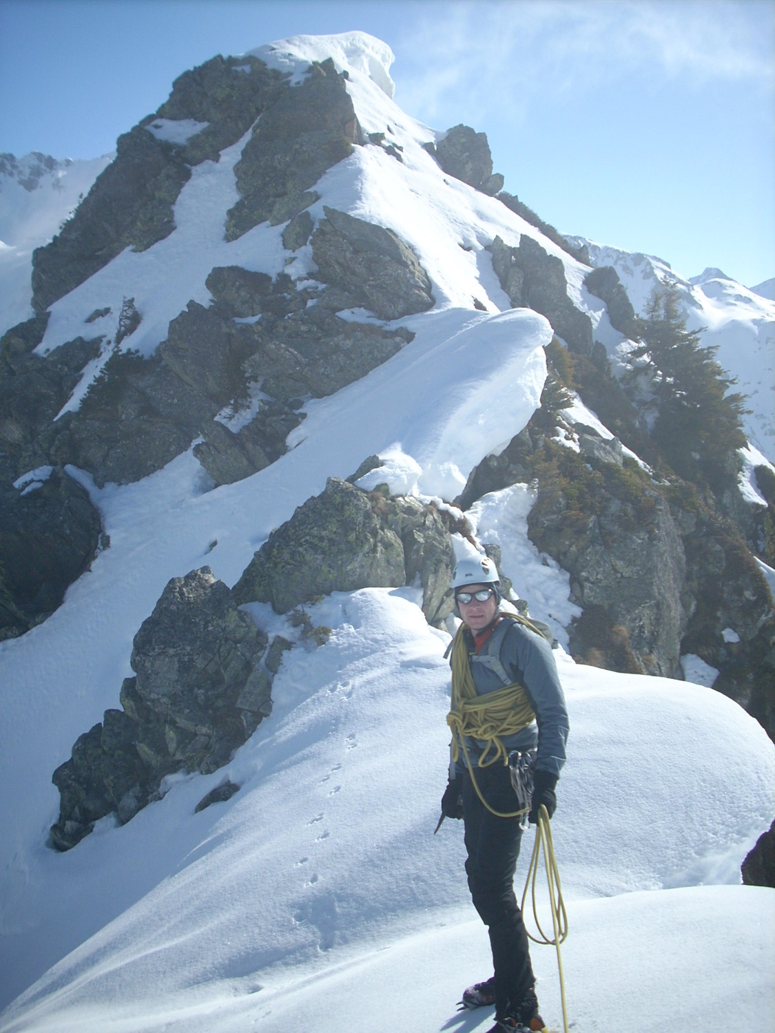 depuis le Pas du Pin et le guide