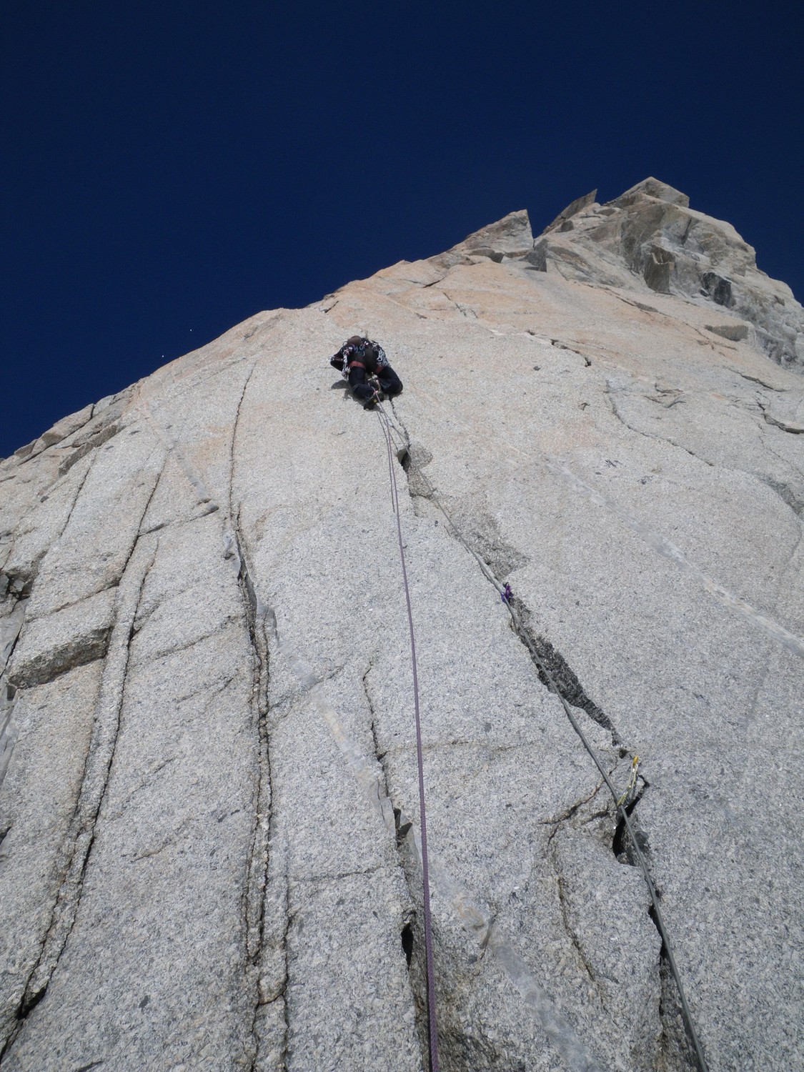 Xabi à la Contamine (Pt. Lachenal 3613m)
