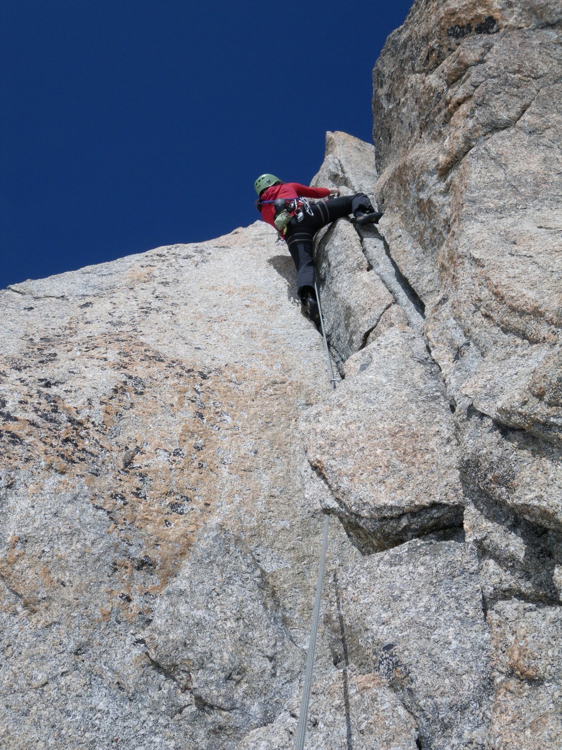 Ana à la Contamine (Pt. Lachenal 3613 m)