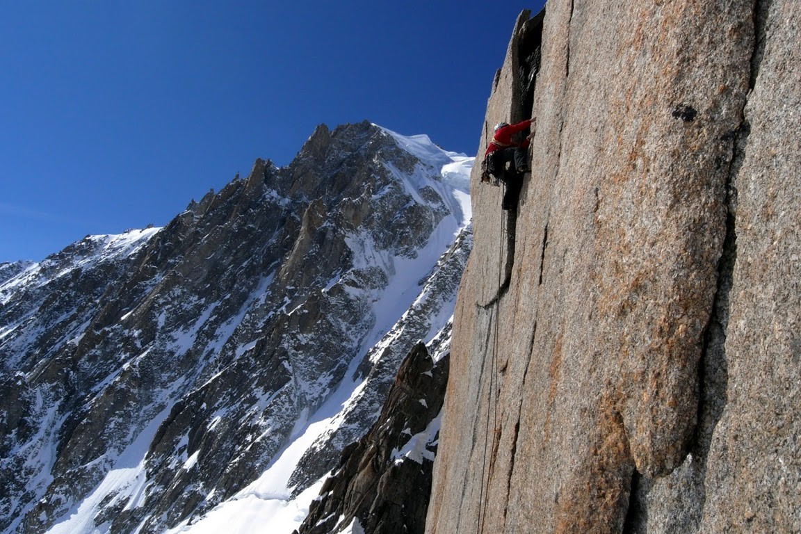 JM sur Harold et Maud (Pt. Lachenal 3613 m)