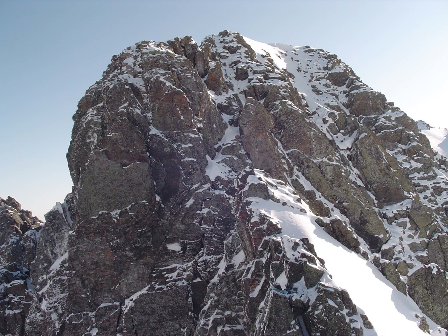 sommet du Petit Arbizon depuis l'antécime