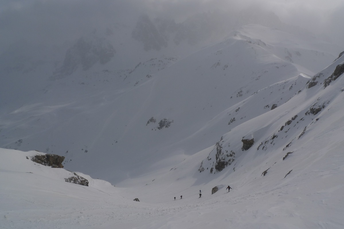 En montant au Lac Blanc