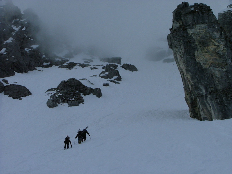 Grenier de Commune - le bas du 2° couloir