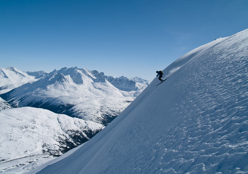 face Est du Mont Cleveland Alaska