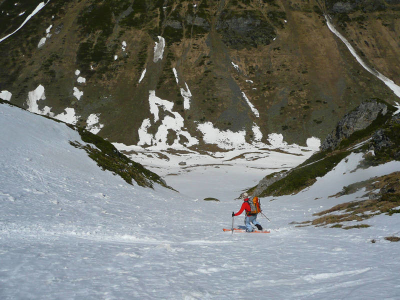 Soum Blanc de Sécugnat: au milieu du couloir du bas