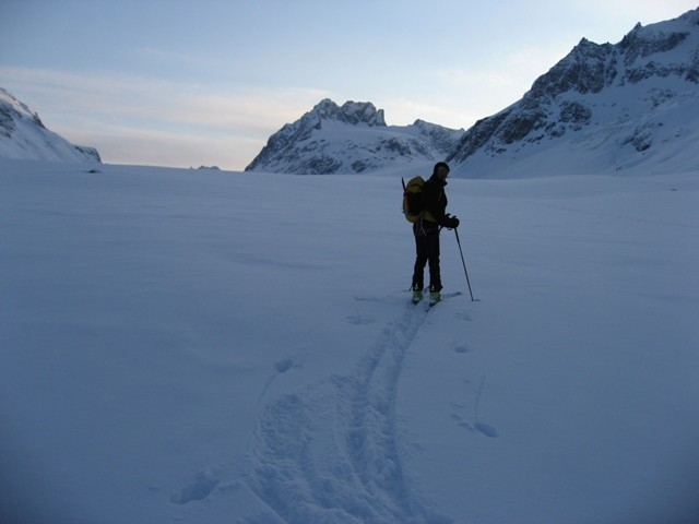 Glacier d'Otemma (dans le bas)