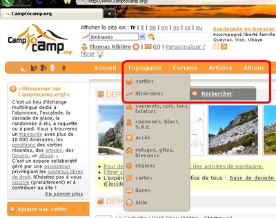 Formulaire de recherche rapide 4