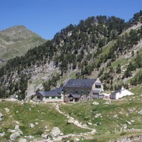 Le refuge de la Rencluse en été