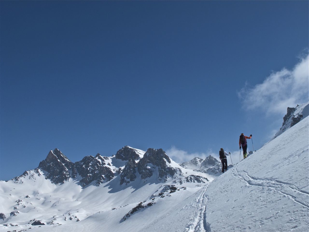 Montée au col de Névache