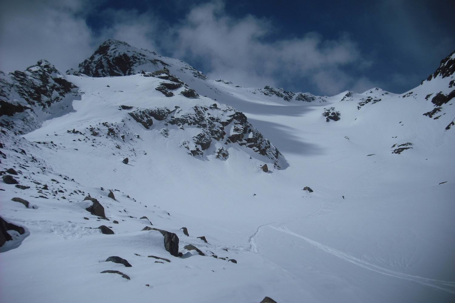 cima Sternai e vedretta di Fontana Bianca