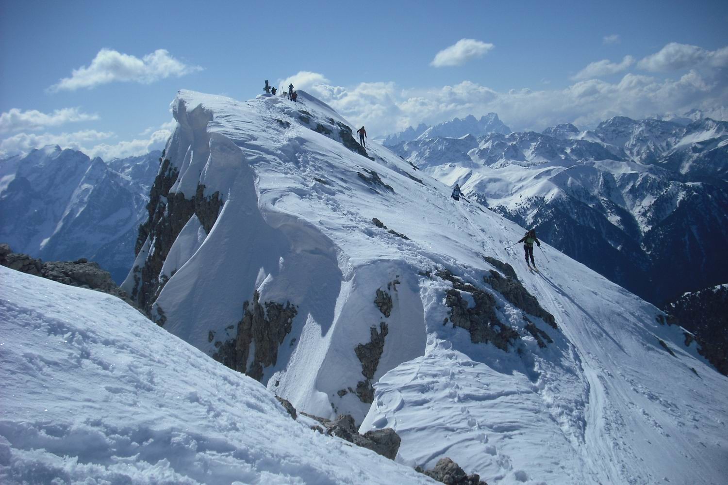 la vetta del sasso piatto