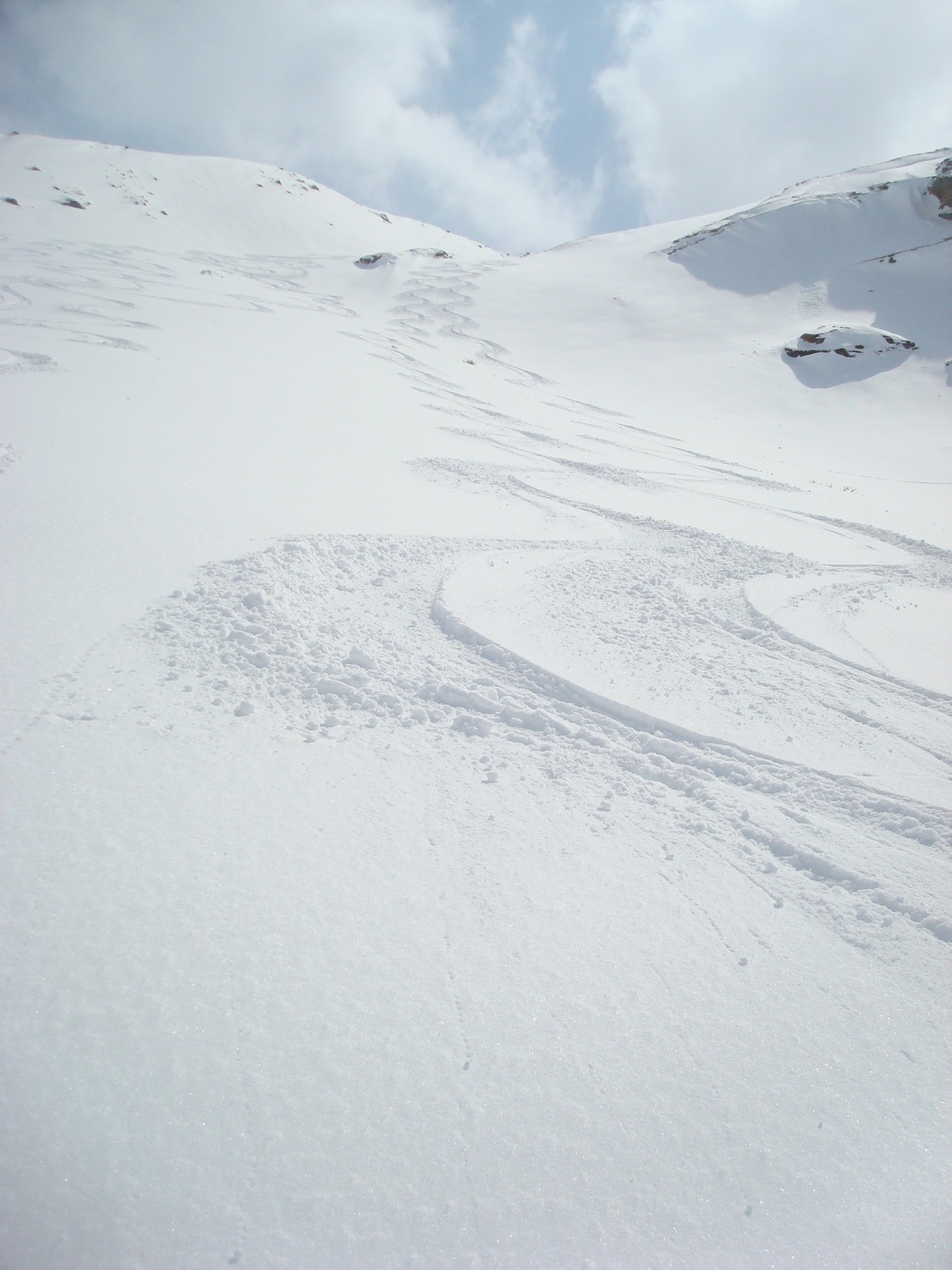 Descente du Vallon des Sources de l'Arc