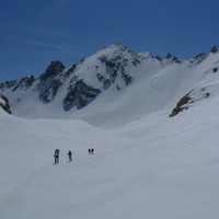 Versant NE du col des Béraudes