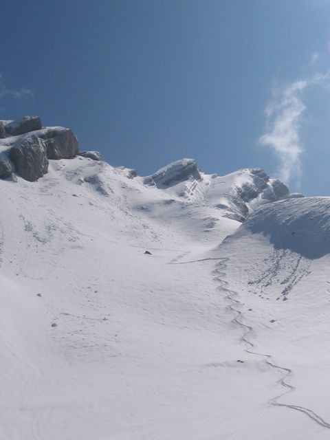 Descente Mou de la Trouche