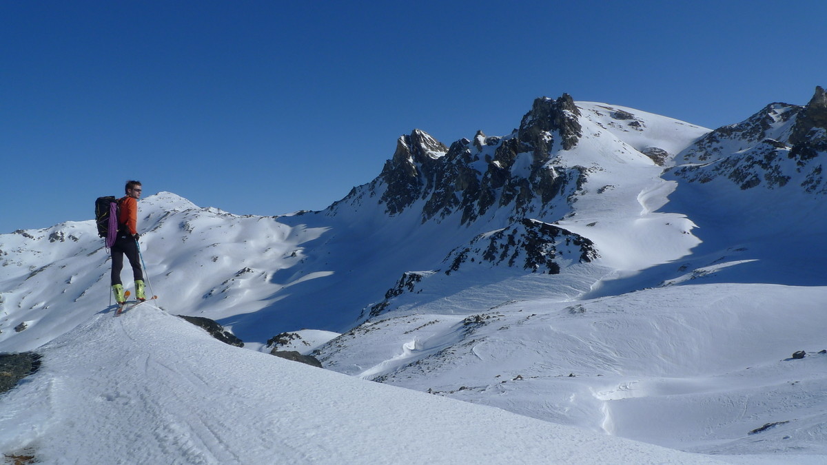 Mont Thabor depuis le col de Valmenier