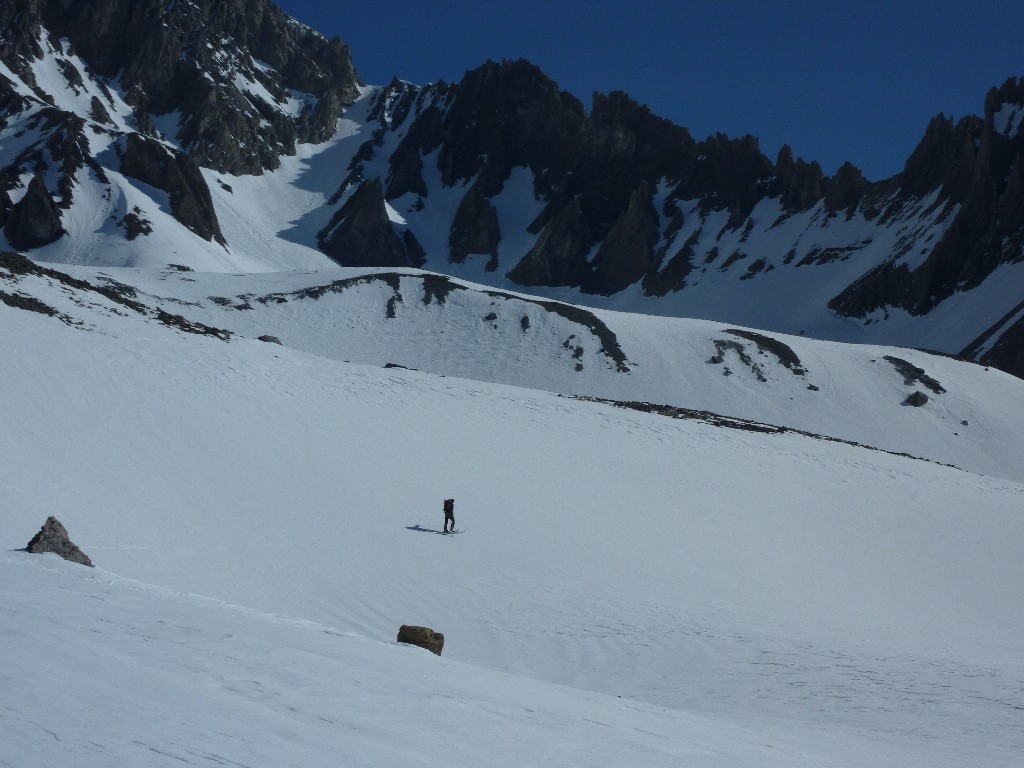 Le couloir de la brèche de Loza