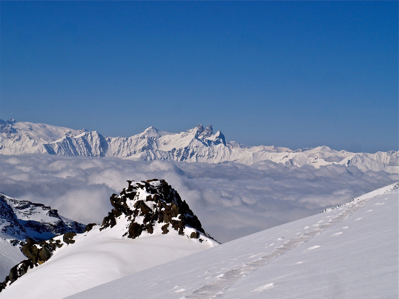 Les aiguilles d'Arves